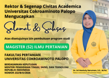 UNCP Resmi Buka Program Magister (S2) Ilmu Pertanian