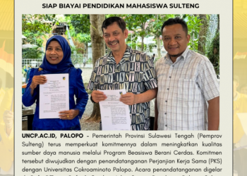 Gabung di UNCP! Beasiswa Berani Cerdas Siap Biayai Pendidikan Mahasiswa SULTENG